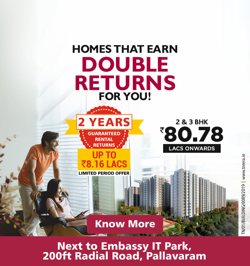 Apartments, Flats for sale in Pallavaram, Chennai Luxury Flats